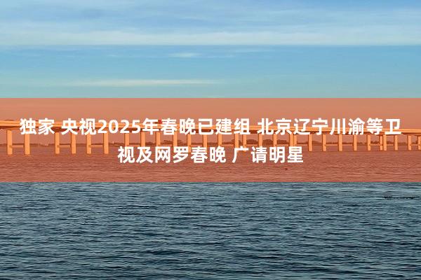 独家 央视2025年春晚已建组 北京辽宁川渝等卫视及网罗春晚 广请明星